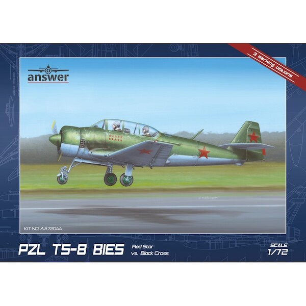 PZL TS-8 Bies Red Star vs. Black Cross AA72044