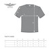 T-Shirt with airfield traffic pattern CIRCUIT   image 2