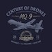 T-Shirt with drone MQ-9 REAPER  