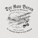 T-Shirt with FOKKER TRIPLANE DR.1 DREIDECKER  