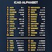 T-Shirt with ICAO phonetic alphabet Large  01141515