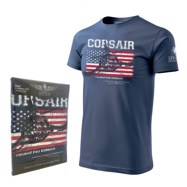 T-Shirt with Vought F4U CORSAIR Large 0213919515