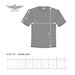 T-Shirt with pin-up nose art BOMBS AWAY Medium  02144514