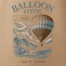 T-Shirt with hot air BALLOON FLYING Large 02144815