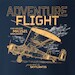 T-Shirt Adventure Flight Max Holste MH1521 Broussard Large  02145515