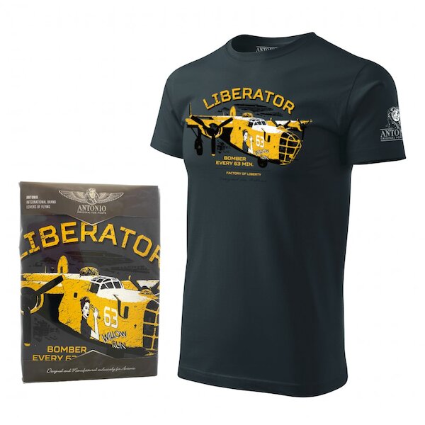 T-Shirt bomber Liberator from Willow Run Medium 02145714