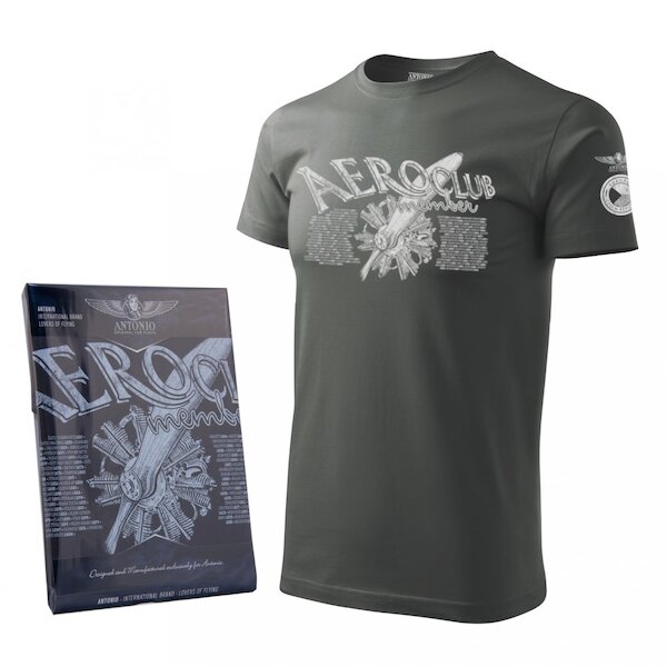 T-Shirt with Aeroclub(Czech Republic) X-Large ANT-AEROCLUB-XL
