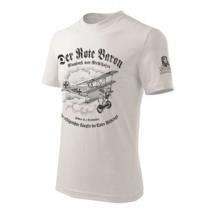 T-Shirt with FOKKER TRIPLANE DR.1 DREIDECKER XX-Large  ANT-DR1-XXL