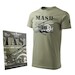 T-Shirt with Bell H-13 Sioux MASH  ANT-MASH-MAIN