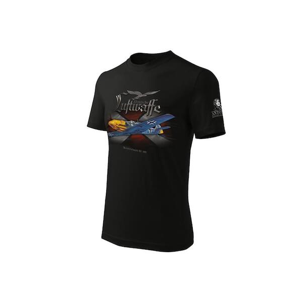 T-Shirt with Luftwaffe Messerschmitt BF109 ANT-ME109-MAIN