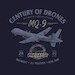 T-Shirt with drone MQ-9 REAPER X-Large  ANT-MQ9-XL