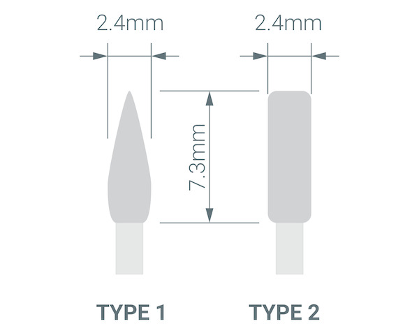 50 Precision cotton swabs TYPE 2  AN010