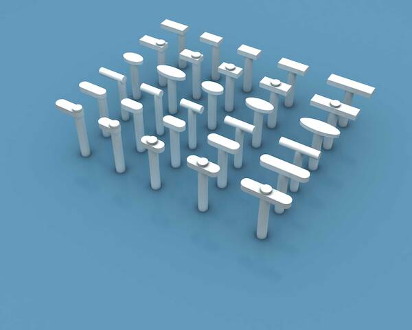 Cockpit handles (120pcs) AN030