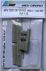 Canopy and Detail Set for Messerschmitt BF108B/D (Fly Models)  APV72011