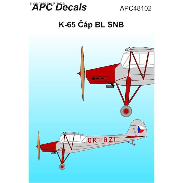 K65 Cap (Fi165 Storch) (BL-SNB Czechoslovak Police Air Force) APC48102