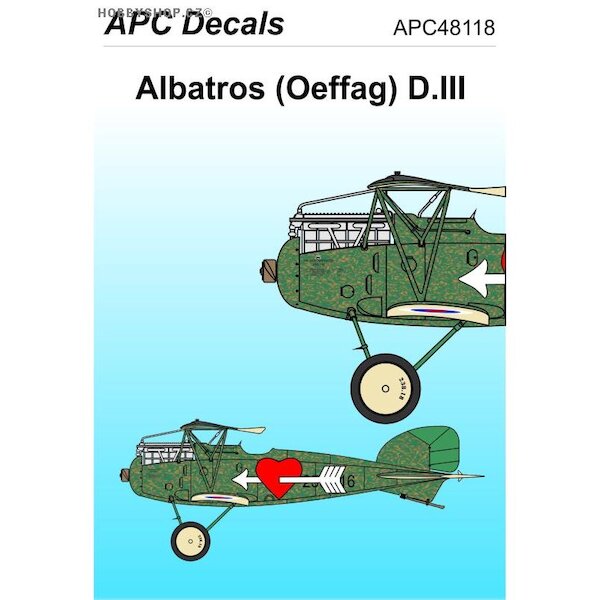 Albatros (Oeffag) D.III (Czechoslovak AF) APC48118