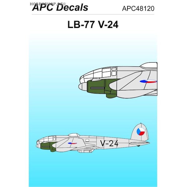 LB-77 (He111)  V-24 (Czechoslovak AF)  APC48120