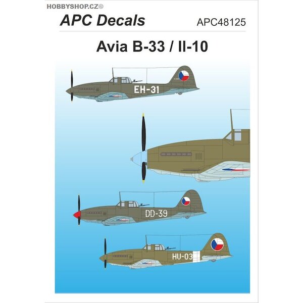 Avia B33 / Ilyushin IL10 (Bark) Czechoslovak AF) APC48125
