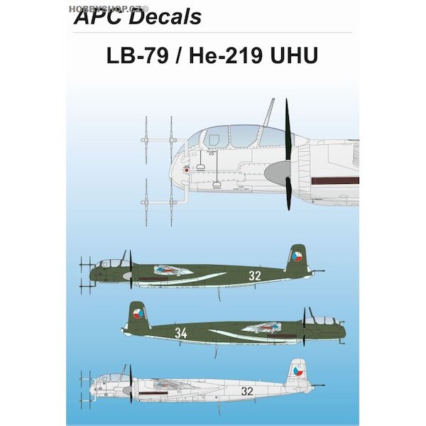 LB79 / Heinkel He219 Uhu (Czechoslovak AF) APC48138