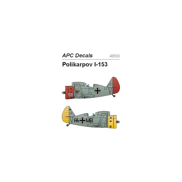 Captured Polikarpov I153 (Luftwaffe) APC48503
