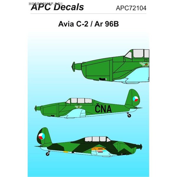 Avia C2 / Arado AR96B (Czechoslovak AF 1945)  APC72104