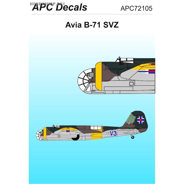 Avia B71 (SVZ Slovak AF)  APC72105