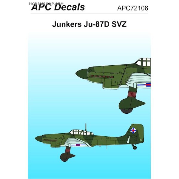 Junkers Ju87D Stuka (SVZ Slovak AF)  APC72106