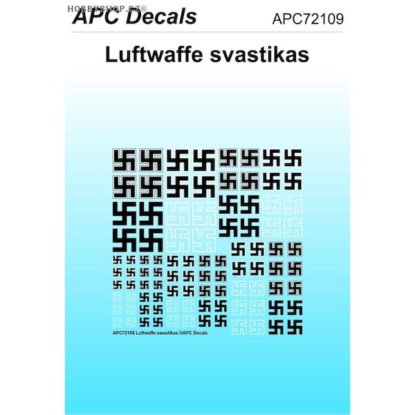 Luftwaffe Swastika's  APC72109