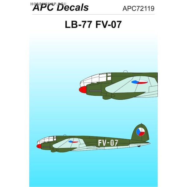 LB-77 (He111) FV-07 (Czechoslovak AF)  APC72119