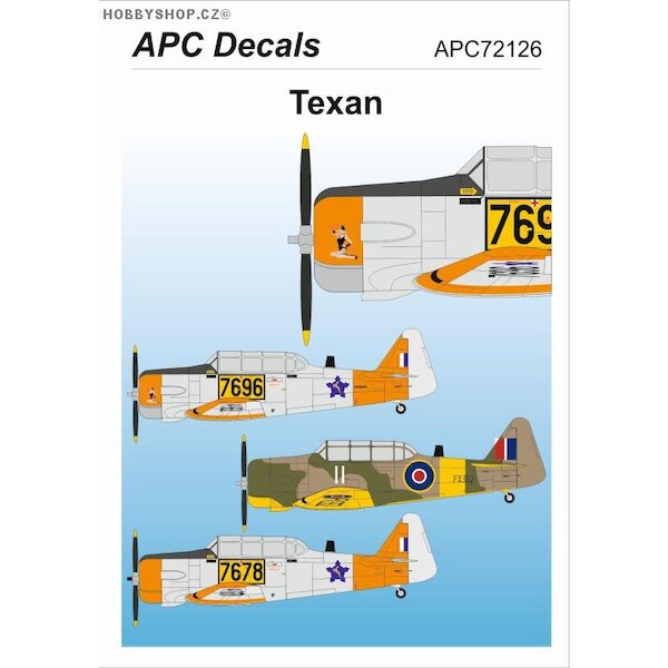 Texan (SAAF, RAF)  Current warbirds flying in Czech Republic!  APC72126