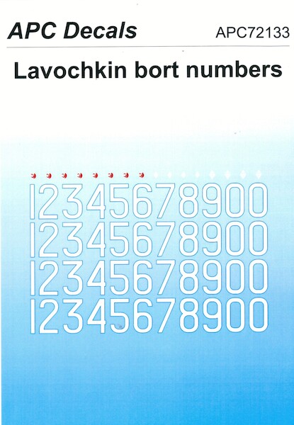 Lavochkin Bort numbers APC72133
