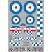 Bristol Bulldog Replacement decal for SMER kit APCR48008