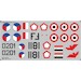 Mikoyan MiG17PFM Replacement decal for KP APCR72006