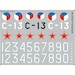 Lavochkin LA5FN Replacement decal for KP APCR72015