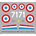 Bloch 152C-1  Replacement decal for SMER kit APCR72025