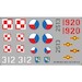 Mikoyan MiG15UtI Replacement decal for KP kit APCR72027