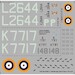 Vickers Wellesley  Replacement decal for Matchbox kit APCR72042