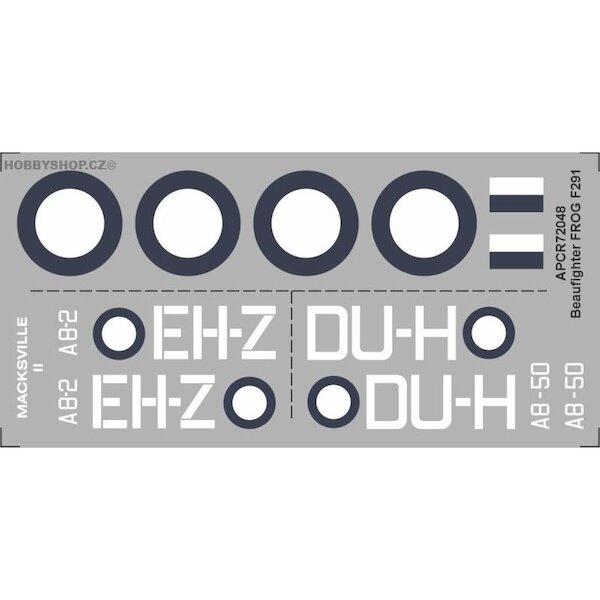Beaufighter Replacement decal for FROG kit APCR72048