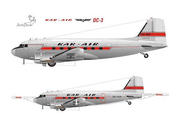 Douglas DC3 (Kar-Air, Karhumaki)