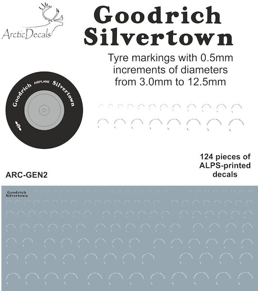 Goodrich Silvertown tyre markings  ARC-GEN2