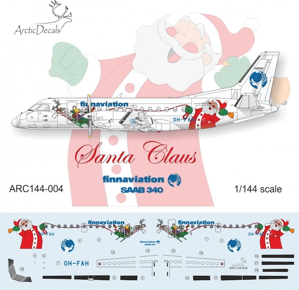 Saab 340 (Finnaviation Santa Claus) ARC144-004