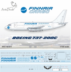 Boeing 737-200C (Finnair Cargo)  ARC144-011