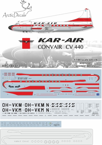 Convair CV440 (Kar-Air) ARC144-013