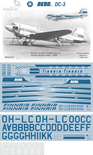Douglas DC3 Dakota (Aero OY Finnair -1956-1970-) ARC48-004