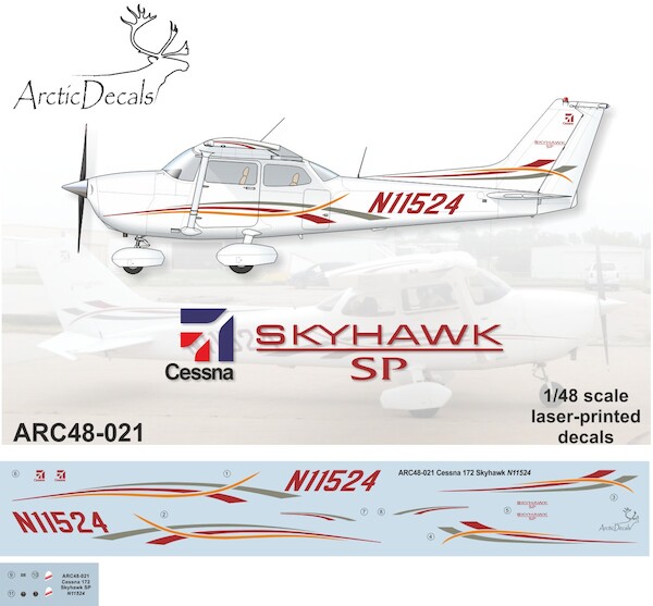 Cessna 172 Skyhawk SP (N11524)  ARC48-021