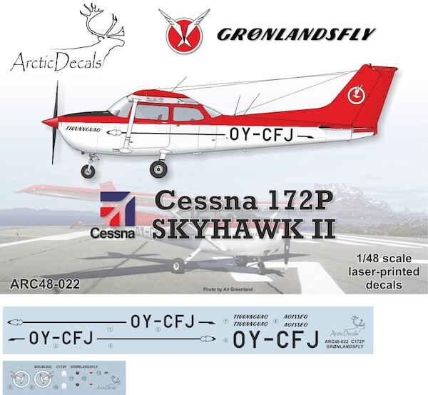 Cessna 172 Skyhawk II (Gronlandsfly) ARC48-022