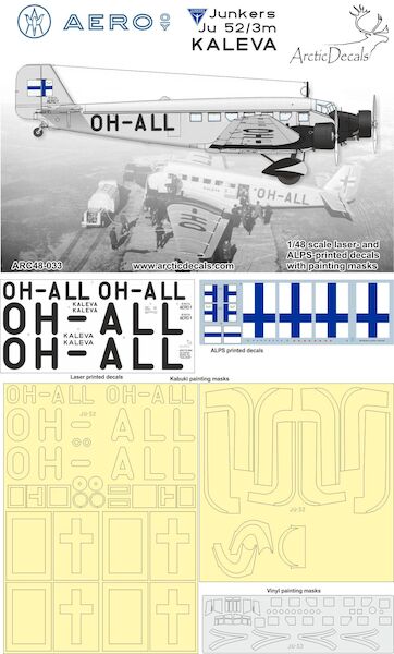 Junkers Ju52/3m (Aero Oy "Kaleva")  ARC48-033
