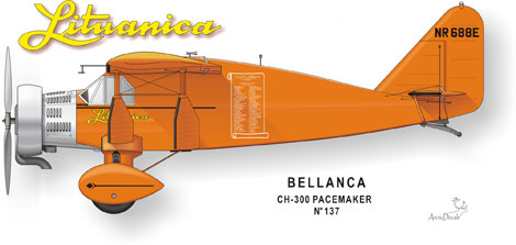 Bellanca CH400 "Lituanica" ARC72-014