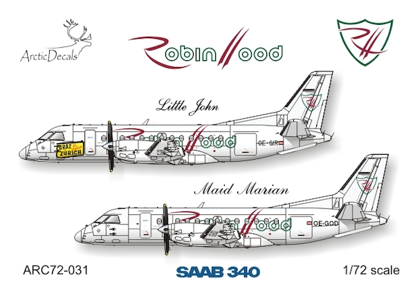 Saab 340 (Robin Hood Aviation)  ARC72-031