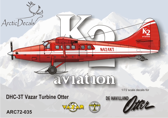 DHC3T Turbo Otter (K2 Aviation) ARC72-035